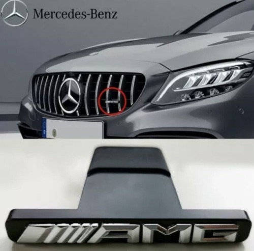 Amg emblem kühlergrill chrom - amg,