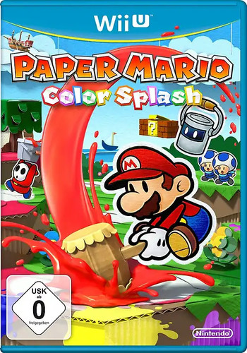 Paper mario color splash - mario:,