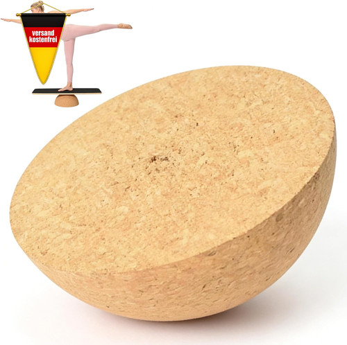 Kork halbkugel balance - kork, balance-board