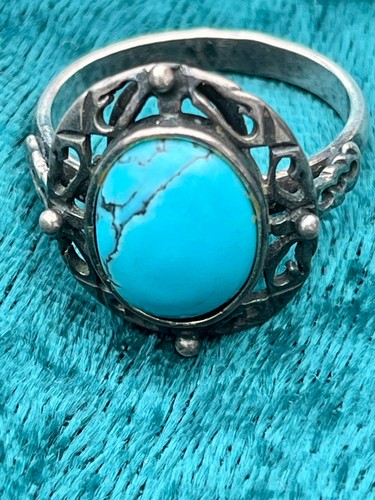 Navajo ring 925 silber türkis - navajo,
