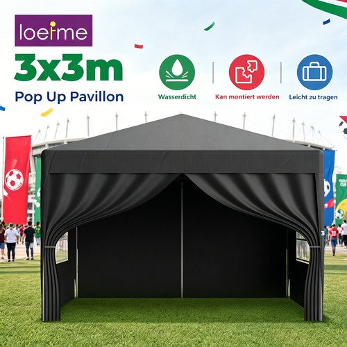 Pavillon 3x3m wasserdicht - pavillon,