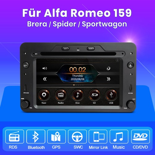 Dvd autoradio für alfa - 7'',