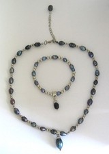 Modeschmuck halskette und - -,