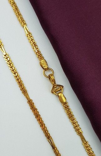 Schlichte goldkette halskette - goldkette,