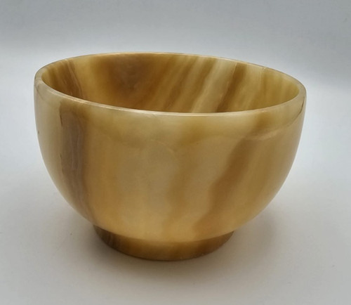 Onyx schale honigfarben ø12 - schale, Ø12,5