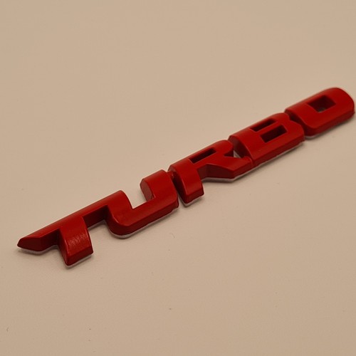 Turbo emblem auto - emblem, tuning