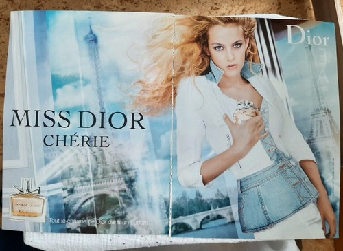 Werbepapier parfum ad - parfum,