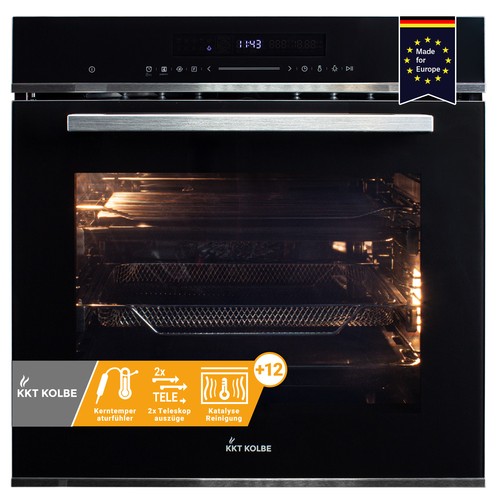 Einbaubackofen 60cm 72l - einbaubackofen,