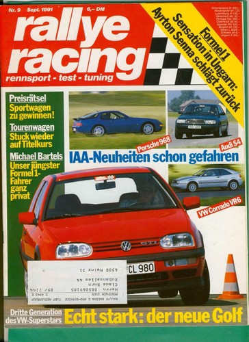 Rallye racing 1991 audi - rallye,