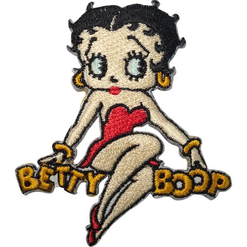 Betty boop bügelbild patch - bügelbild,