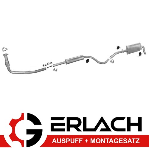 Auspuffanlage für seat arosa - auspuffanlage,