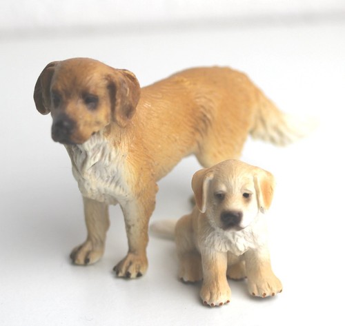 Schleich tiere hund golden - hund,