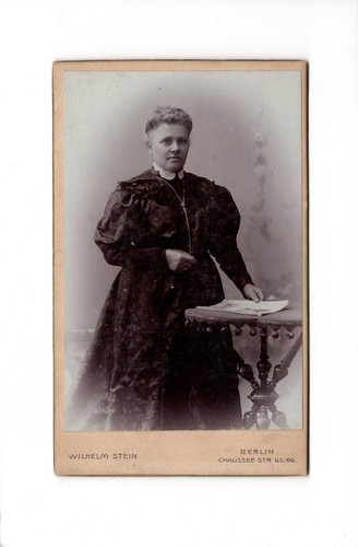 Cdv foto damenportrait - cdv,