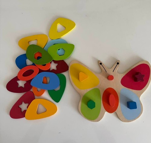 Holzpuzzle schmetterling - holzpuzzle,