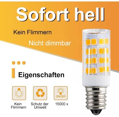 10x e14 led birne 7w - 7w, 9w