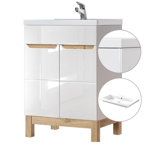 Waschtisch unterschrank 61cm - unterschrank,