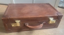 Vintage echt lederkoffer - vintage,