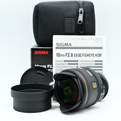 Sigma 10mm fisheye ex - f2.8,