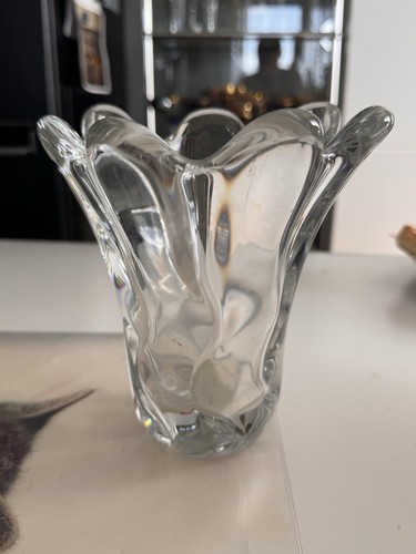 Kristall vase daum - vase, france