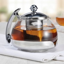 Edelstahl teekanne glas - edelstahl,