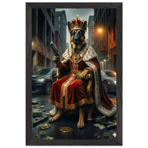Premium poster holzrahmen - im,