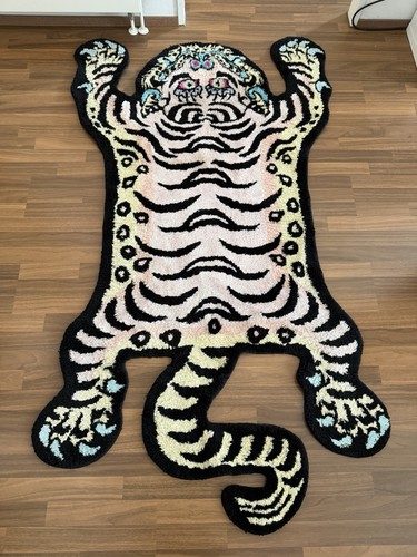 Tibetan tiger rug raw emotions - tibetan,