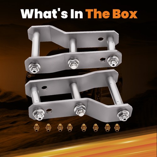 Hinten schäkel lift kit 2 - 2x,
