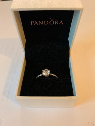 Pandora ring klar funkelnde - pandora,