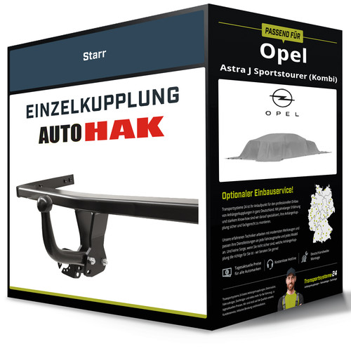 Starre anhängerkupplung für - starre,