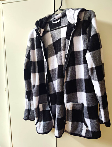 Damen kuschelige fleecejacke - damen,