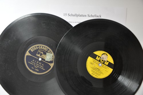 Schallplatten schellack - 16,