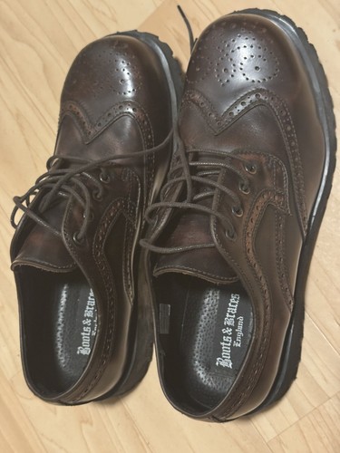Boots and braces - and,