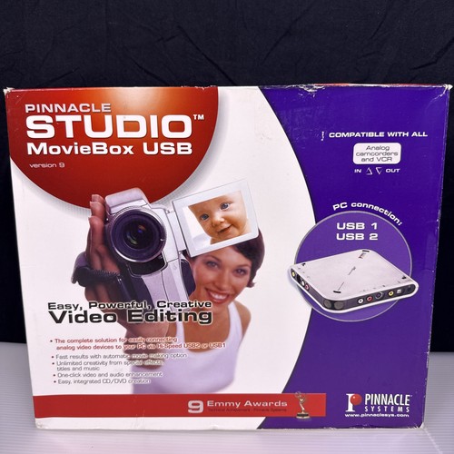 Pinnacle studio movie box usb - pinnacle,