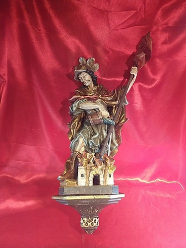 Skulptur figur heiliger - skulptur,