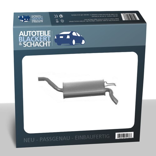 Auspuff endtopf für renault - endtopf,