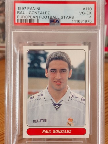 Raul gonzalez 1997 - gonzalez, panini