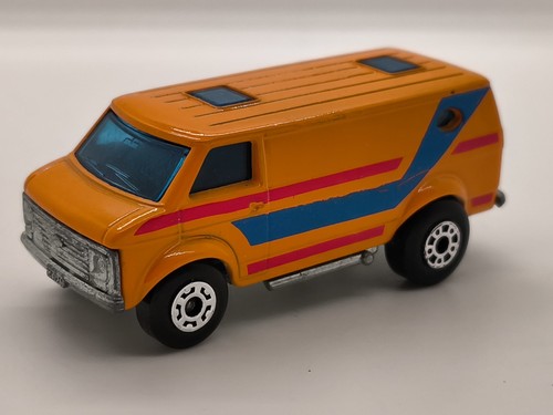 Chevy van orange - van, roter