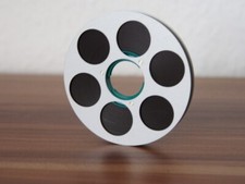 1 x NAGRA SN SNN SNST SNST-R METAL REEL SILVER / SILVER ! MINT ! With Tape !