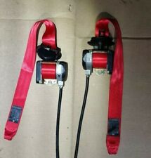 VW Golf 4 Cabrio 2x Rote Gurte Sicherheitsgurte Gurtstraffer