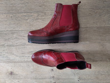 Elegante Damenstieflette Leder