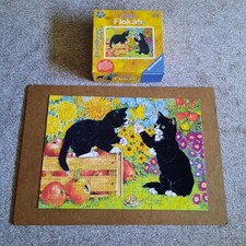 Flokati Junior Ravensburger Puzzle / Kinderpuzzle  250 Teile * Katzen * KOMPLETT