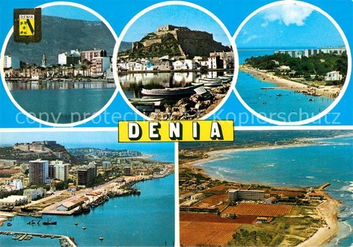 Denia fliegeraufnahme - denia,