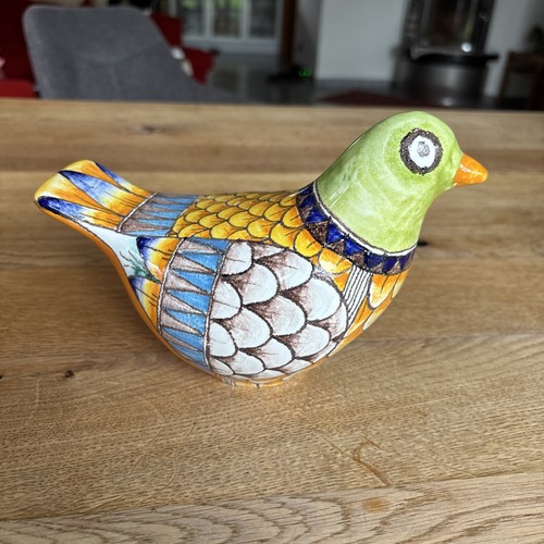 Keramik deko vintage vogel - deko,