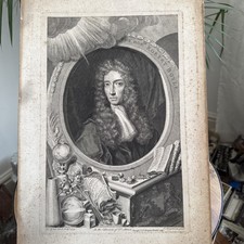 Antiker Kupferstich von 1739 -
