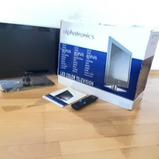 Alphatronics Camping LED TV R-19 eWDS , 12/24/230V DVD, Triple Tuner