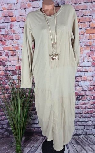 Kombiniertes langes kleid - langes,
