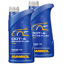 Bremsflüssigkeit MANNOL 1,82 kg DOT-4 SAE J 1703 Bremse Brems Flüssigkeit DOT4