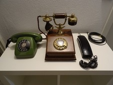 4 x Vintage Bundespost/Telekom Telefone „Lyon“, „Strega“, FeTAp 611-2a