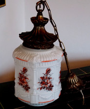 antike Hänge Deckenlampe