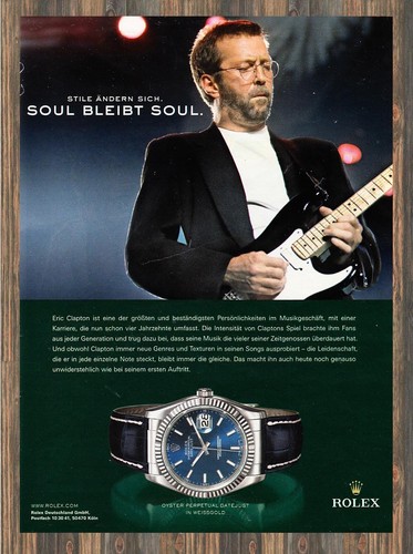 Rolex datejust eric clapton - rolex,